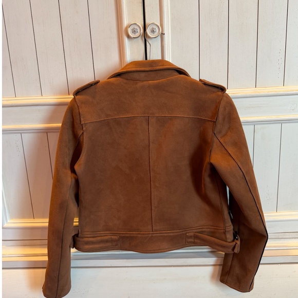 Superdown faux suede moto jacket - Picture 3 of 4